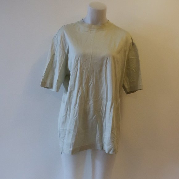 MENS PAUL ZILERI PALE GREEN SHORT SLEEVE T-SHIRT L * - Picture 2 of 14